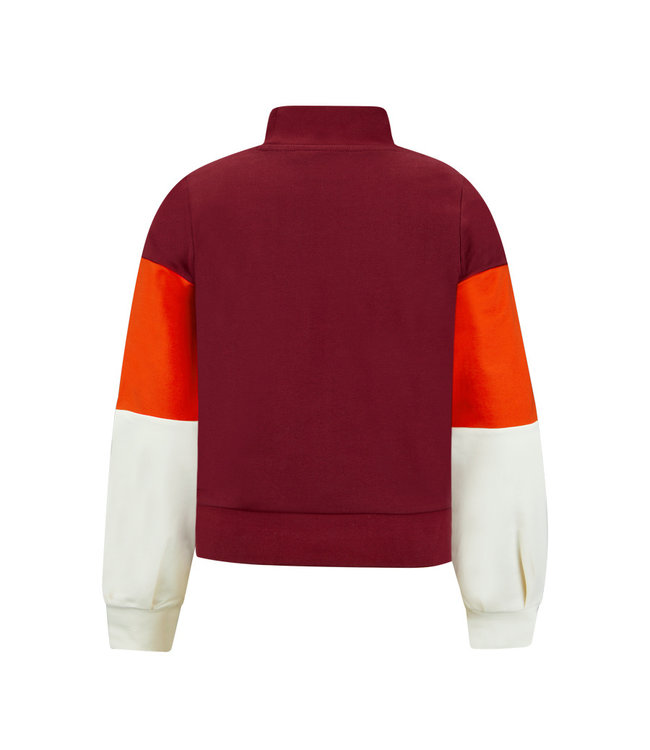 Retour Jeans Meisjes sweater - Dorieke - Wijn rood