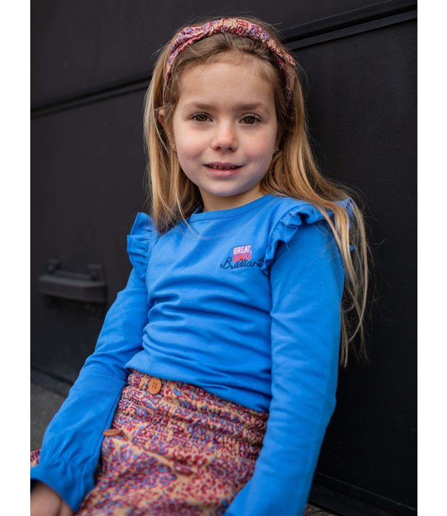 Quapi Meisjes rok - Kim - AOP Caramel animal