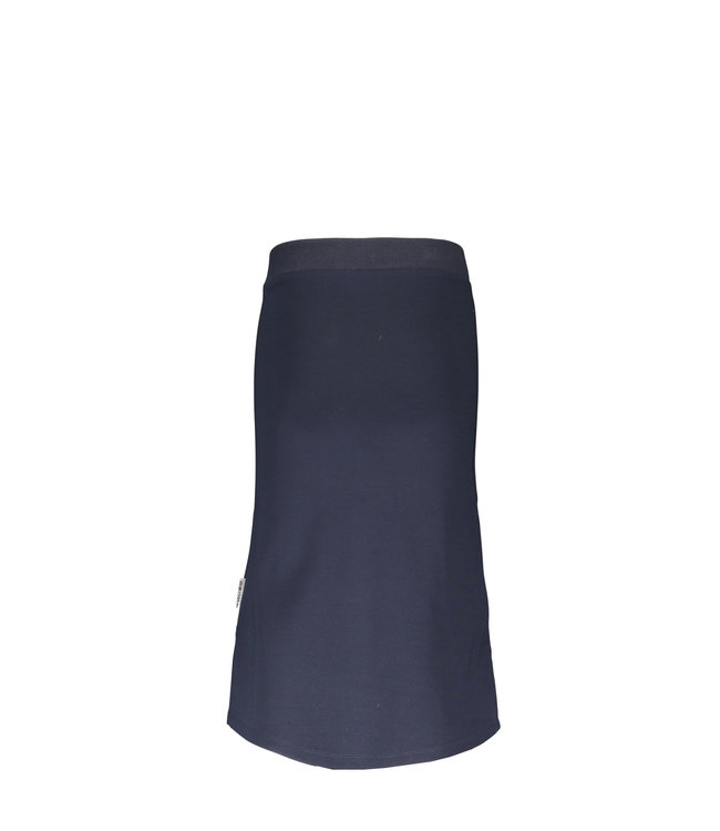 B.Nosy Meisjes rok lang - Tape aan de zijkant en ronde zoom - Ink blauw