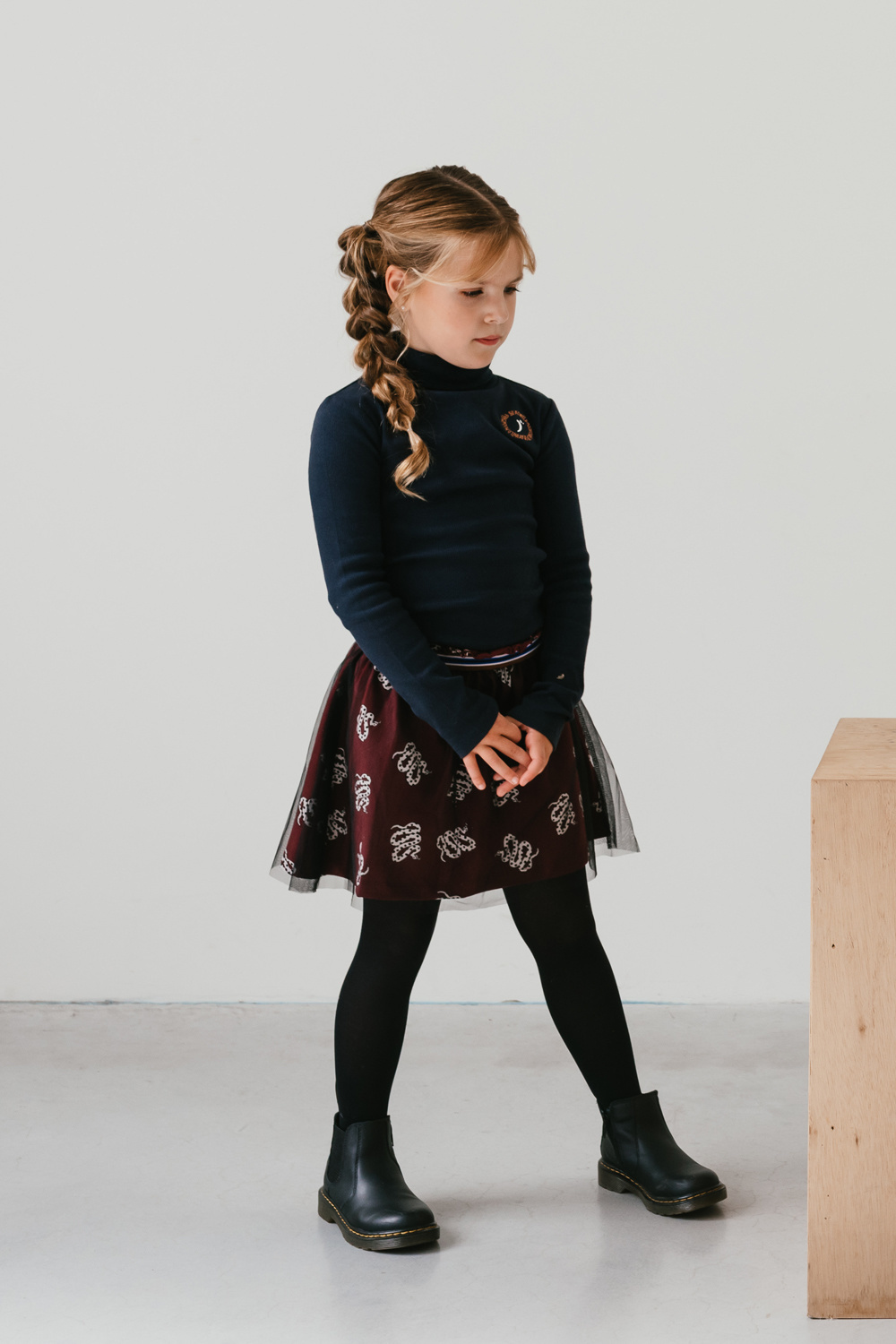 TOPitm Meisjes rok - Maxine - Slangenprint TOPitm Meisjes rok - Maxine - Slangenprint
