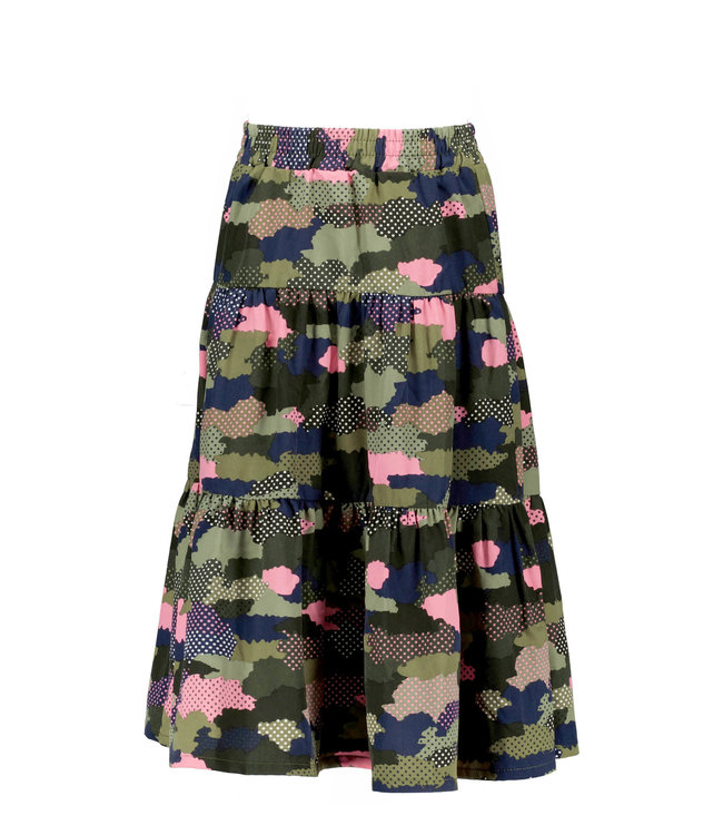 B.Nosy Meisjes rok lang - 3-laags - AOP warrior