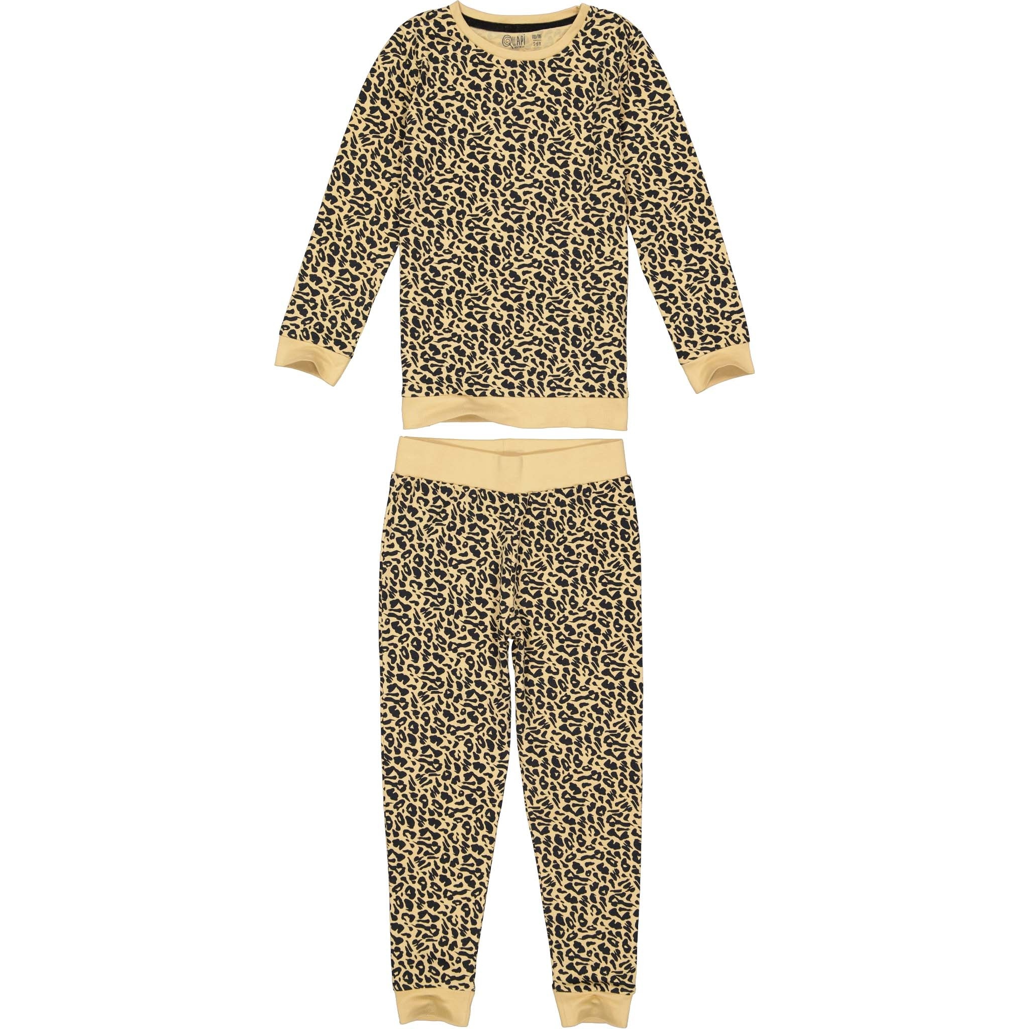 Quapi Meisjes pyjama Puck - AOP animal zand