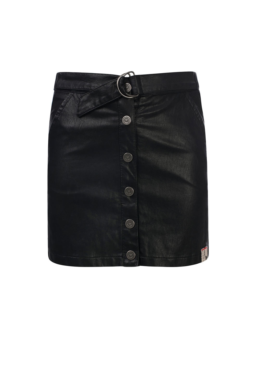 LOOXS 10sixteen Meisjes rok PU - Zwart LOOXS 10sixteen Meisjes rok PU - Zwart