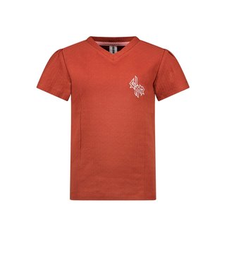 B.Nosy Meisjes t-shirt - Brique