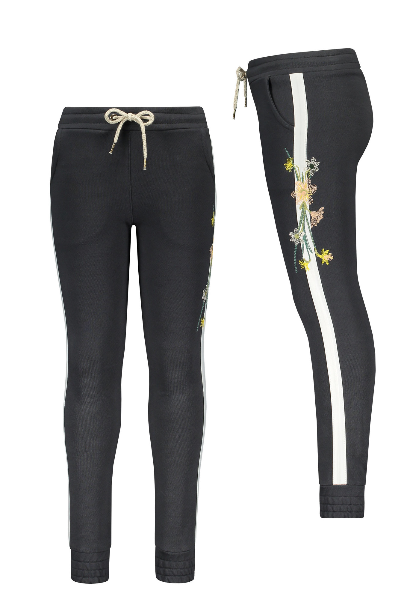 Like Flo Meisjes broek geborduurd - Antra Like Flo Meisjes broek geborduurd - Antra