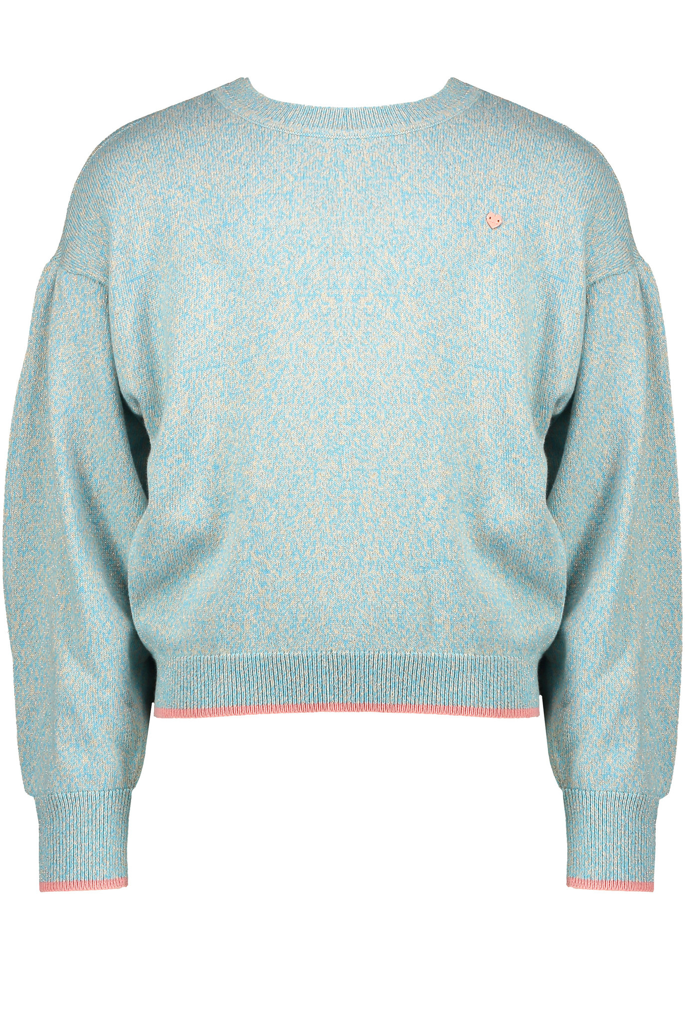 NoNo Meisjes trui gebreid - Kathy - Licht Turquoise NoNo Meisjes trui gebreid - Kathy - Licht Turquoise