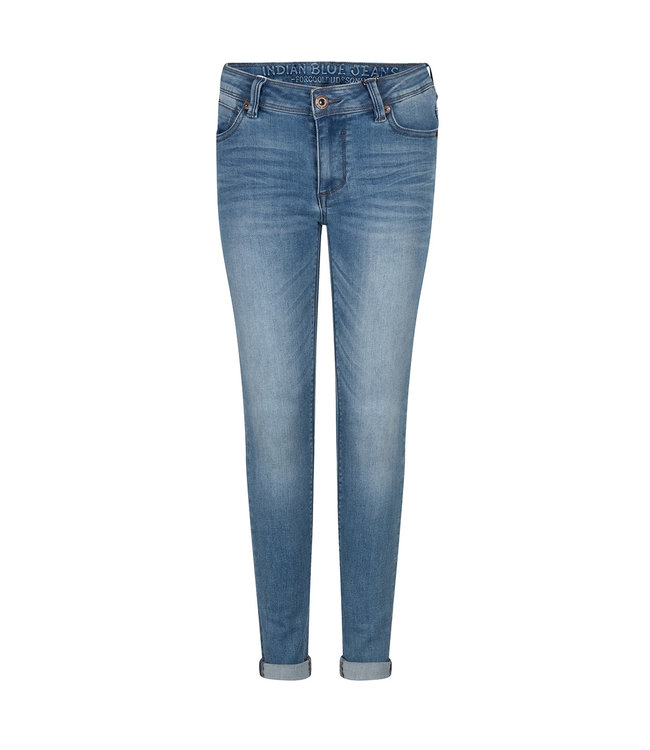 Indian Blue Jeans Jongens jeans broek brad - super skinny fit - Medium Denim