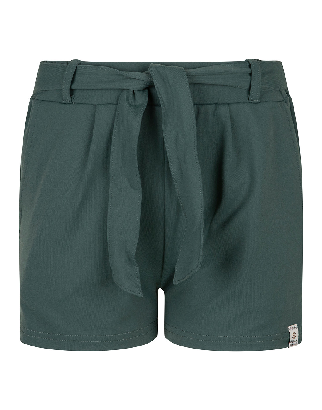 Indian Blue Jeans Meisjes chino short sportief - Forest groen Indian Blue Jeans Meisjes chino short sportief - Forest groen