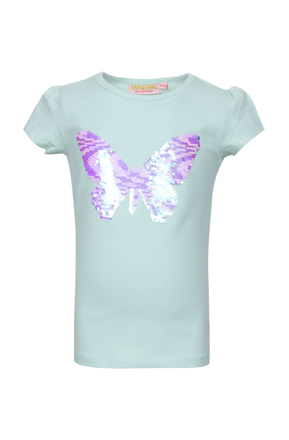 Someone Meisjes t-shirt - Wings - Licht mint Someone Meisjes t-shirt - Wings - Licht mint