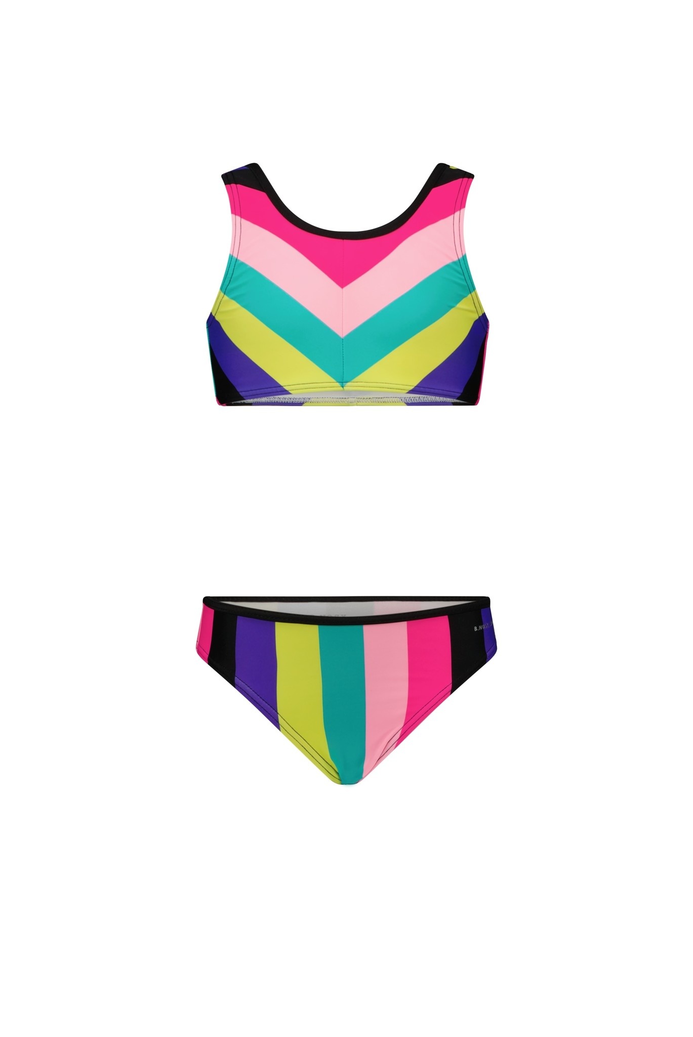 B.Nosy Meisjes bikini - Regenboog streep B.Nosy Meisjes bikini - Regenboog streep