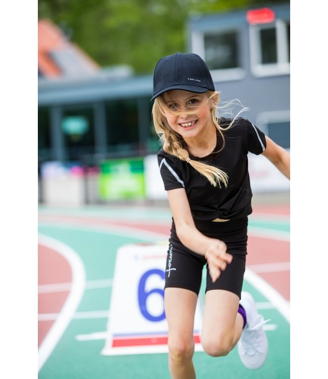 B.Nosy Meisjes t-shirt - Zwart