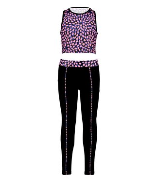 B.Nosy Meisjes legging + top - Splash roze