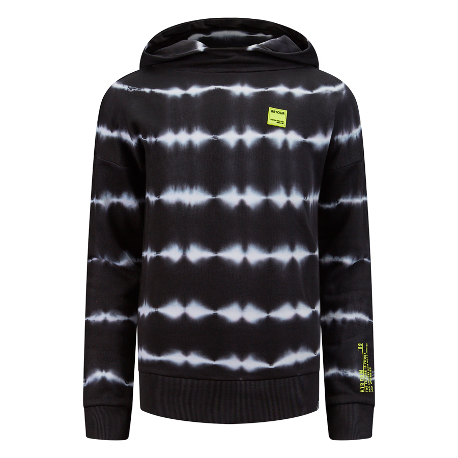 Retour Jeans Jongens sweater - Billy - Zwart Retour Jeans Jongens sweater - Billy - Zwart