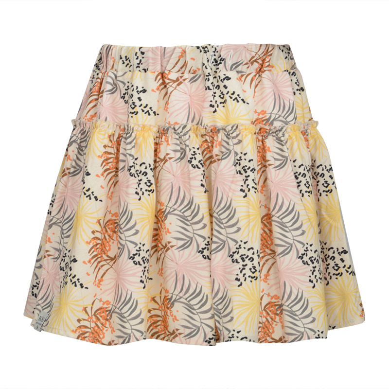 KIEstone Meisjes rok - Tropical bloemen