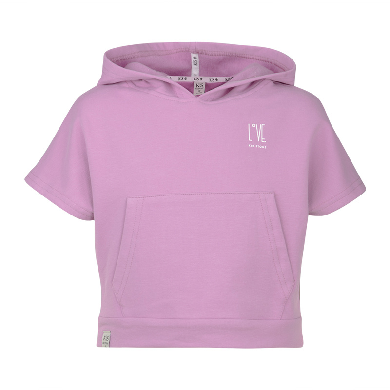 KIEstone Meisjes hoodie - Roze - lila KIEstone Meisjes hoodie - Roze - lila