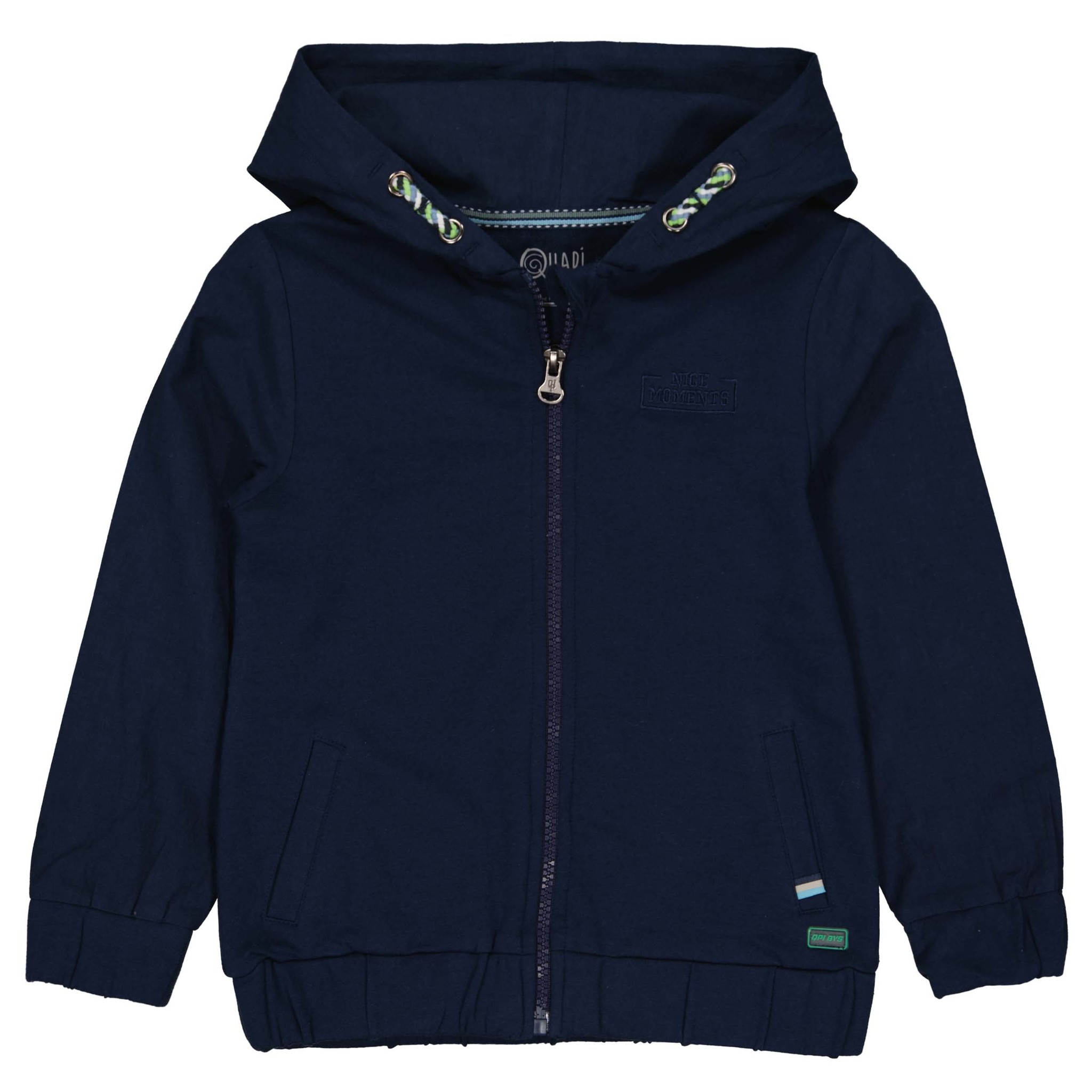 Quapi Jongens vest - Micky - Donker blauw Quapi Jongens vest - Micky - Donker blauw