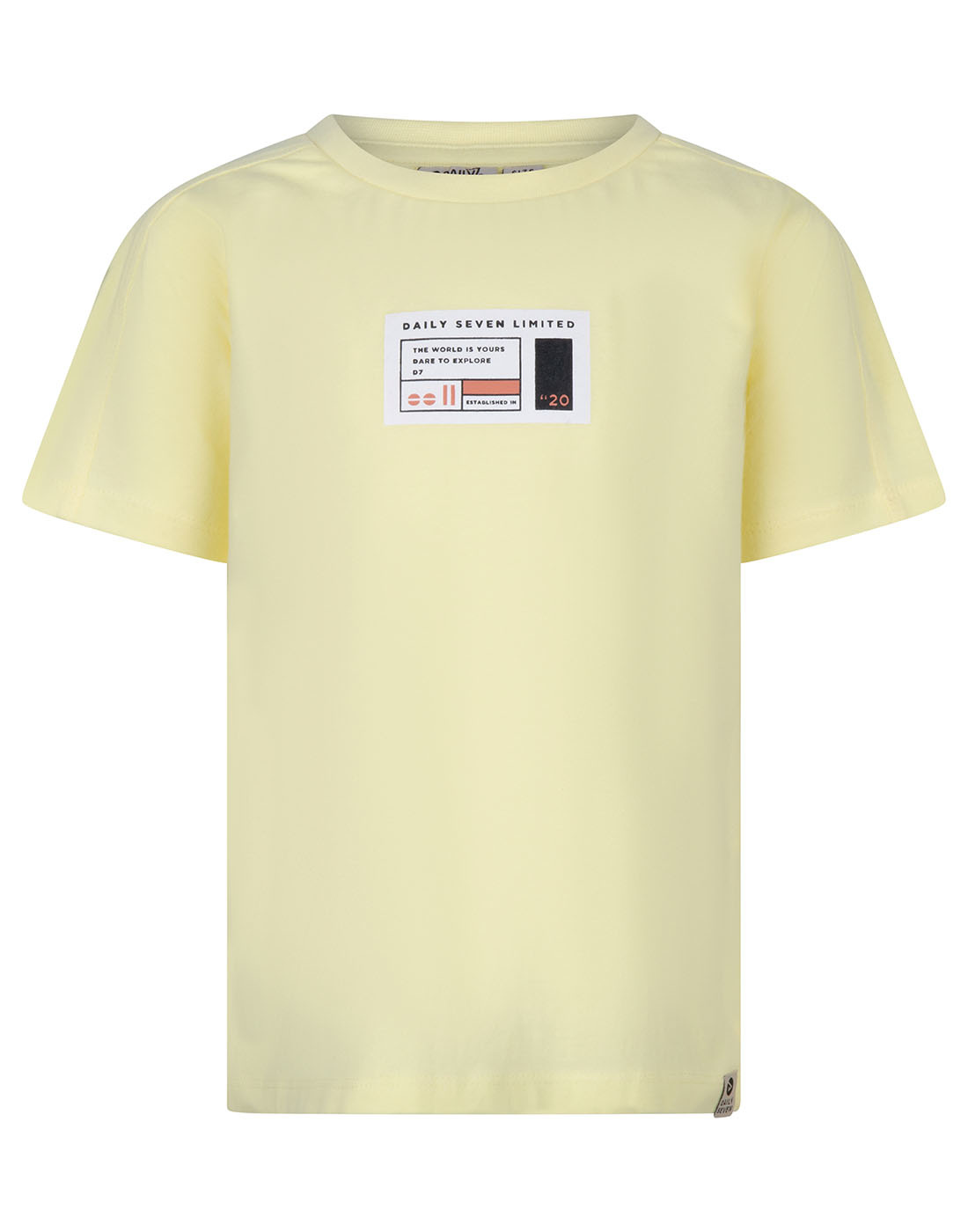Daily7 Jongens t-shirt limited - Fresh Vanilla Daily7 Jongens t-shirt limited - Fresh Vanilla