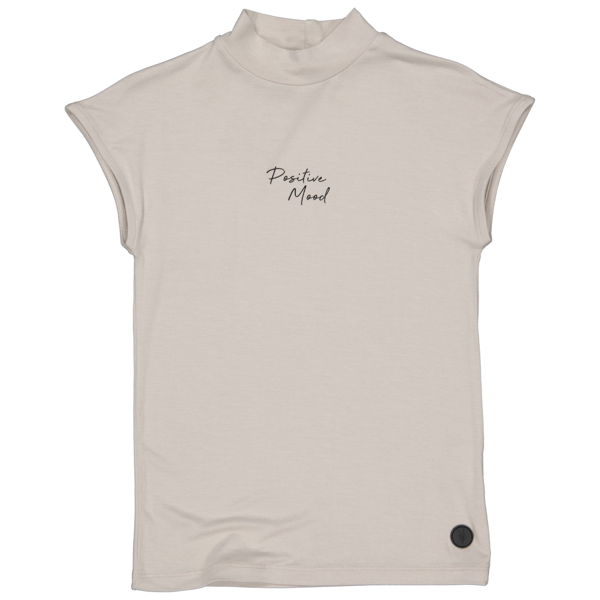 LEVV Meisjes t-shirt - Tessy - Wit grijs
