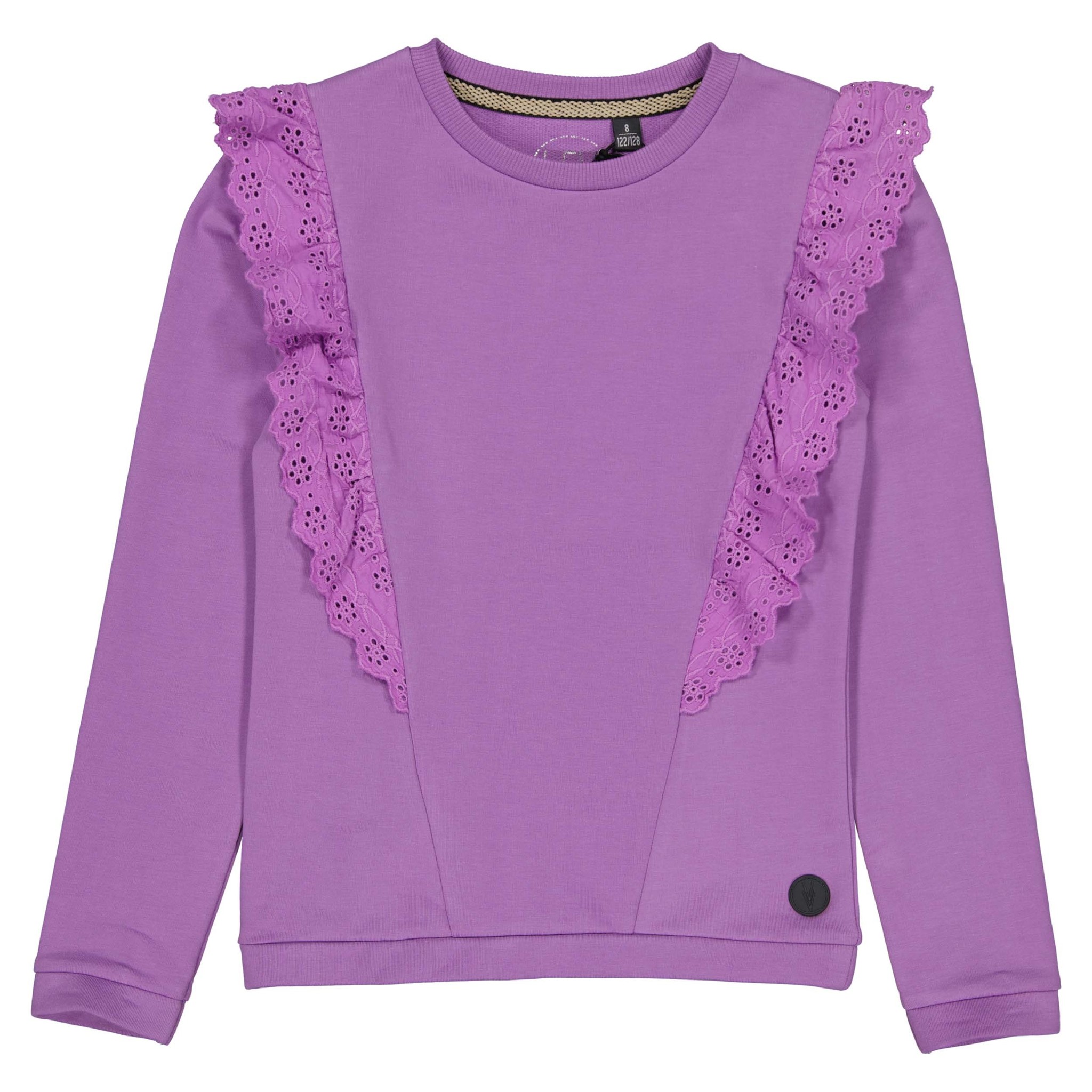 LEVV Meisjes sweater - Thirza - Lila LEVV Meisjes sweater - Thirza - Lila
