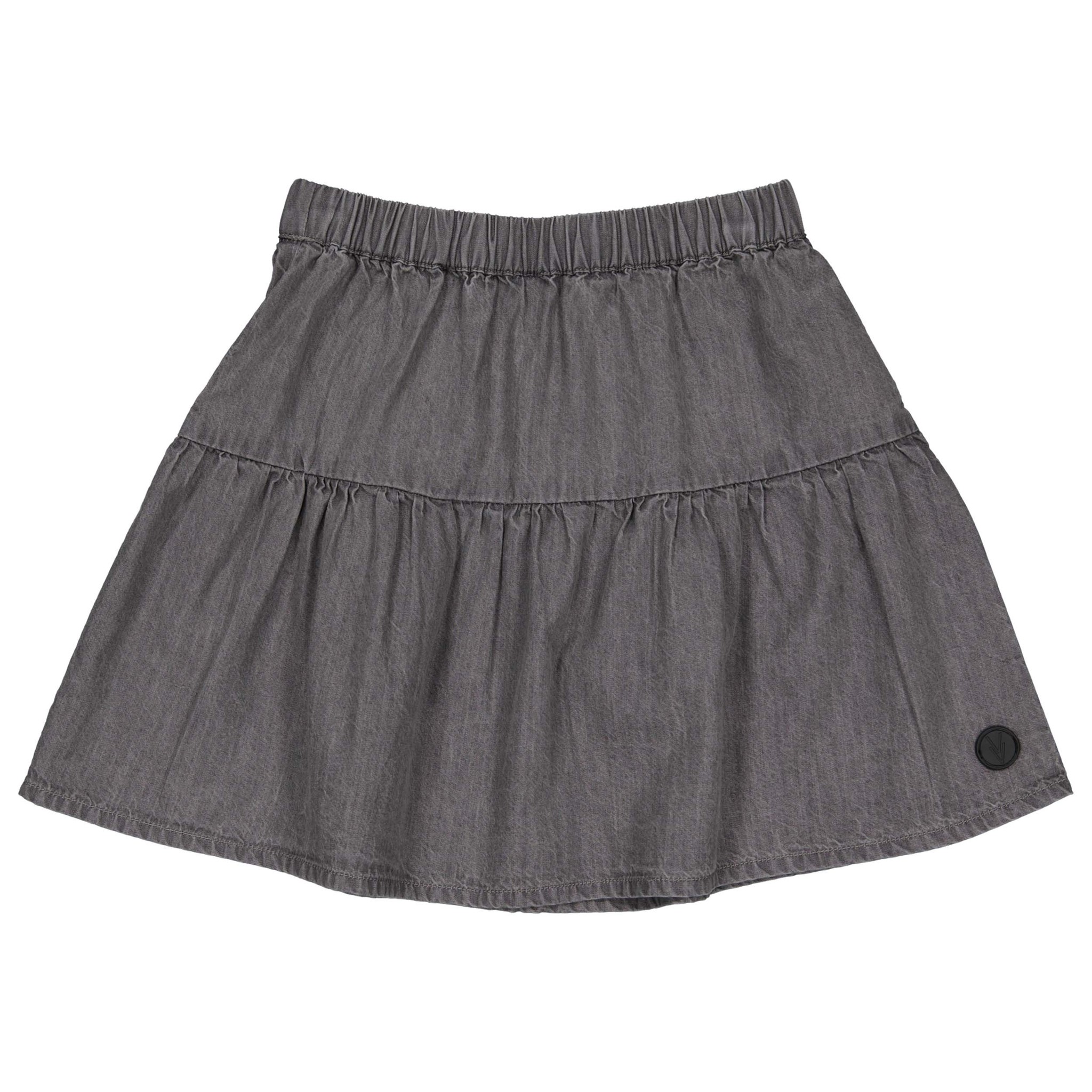 LEVV Meisjes jeans rok - Trijn - Licht grijs LEVV Meisjes jeans rok - Trijn - Licht grijs