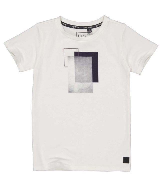 LEVV Jongens t-shirt - Taavi - Off White