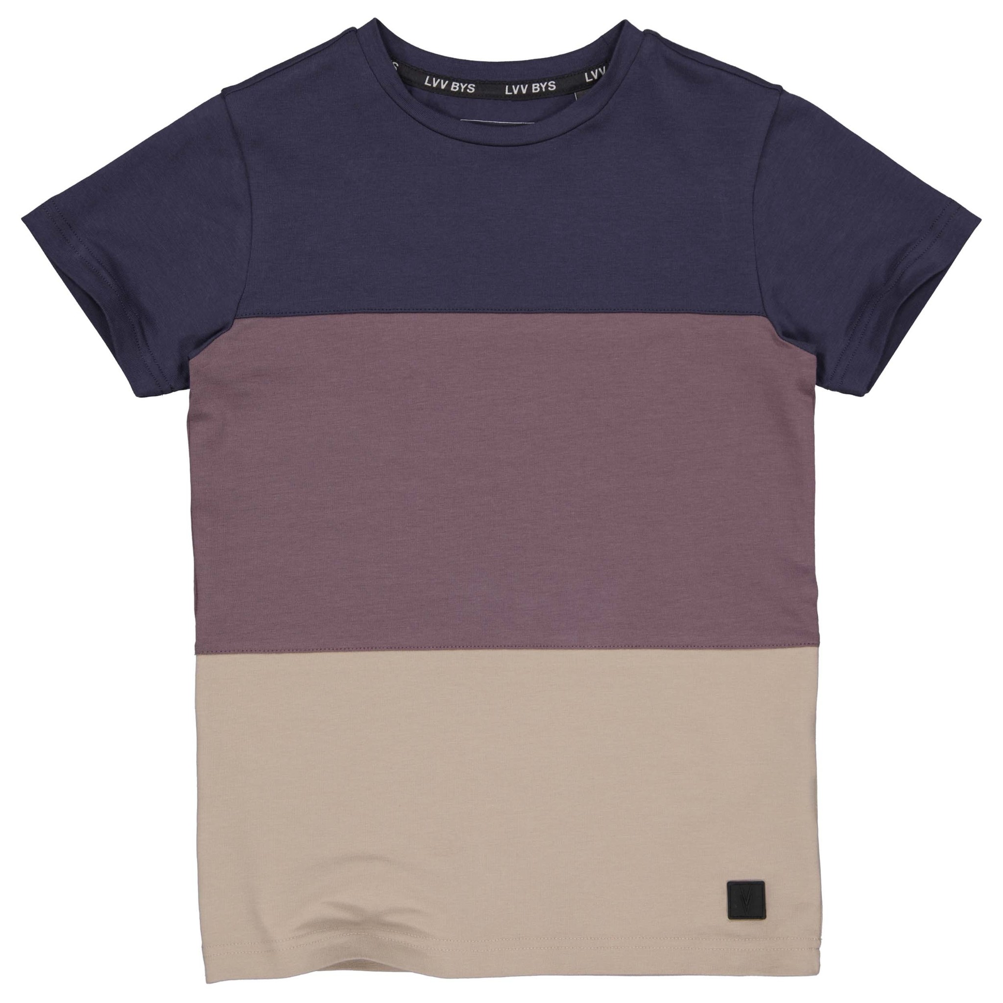 LEVV Jongens t-shirt - Tano - Midnight grijs LEVV Jongens t-shirt - Tano - Midnight grijs