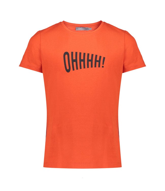Geisha Meisjes t-shirt 'ohhhh!' - Koraal