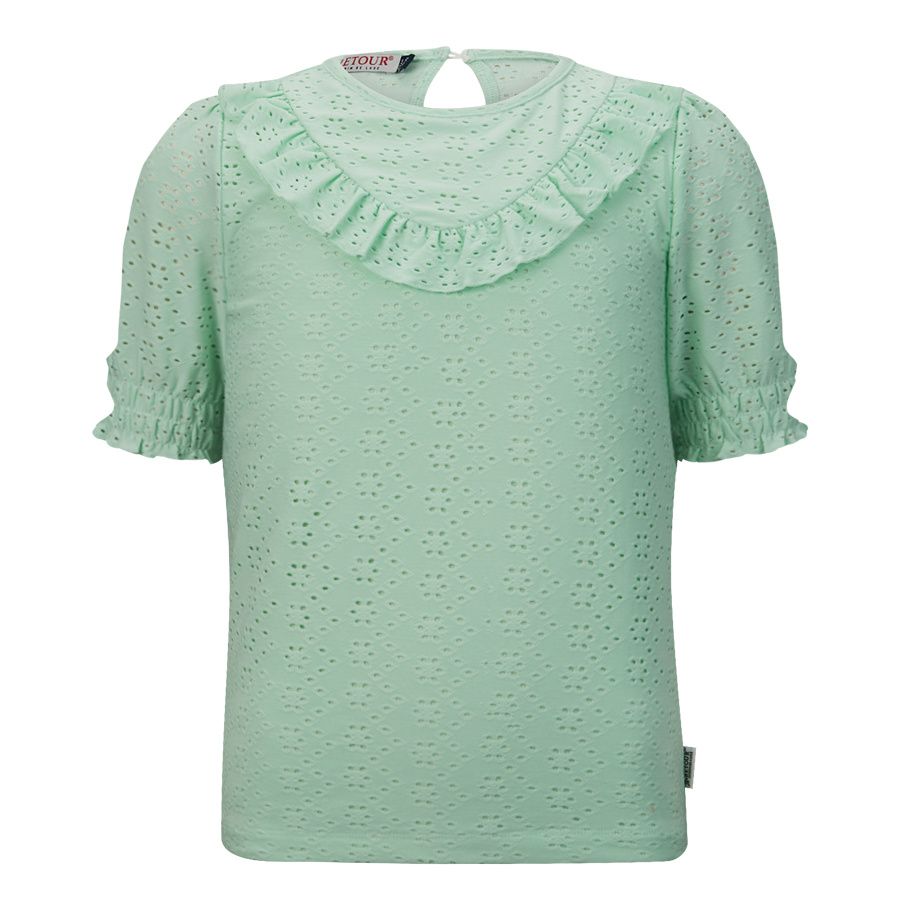 Retour Jeans Meisjes t-shirt - Katja - Licht Groen Retour Jeans Meisjes t-shirt - Katja - Licht Groen