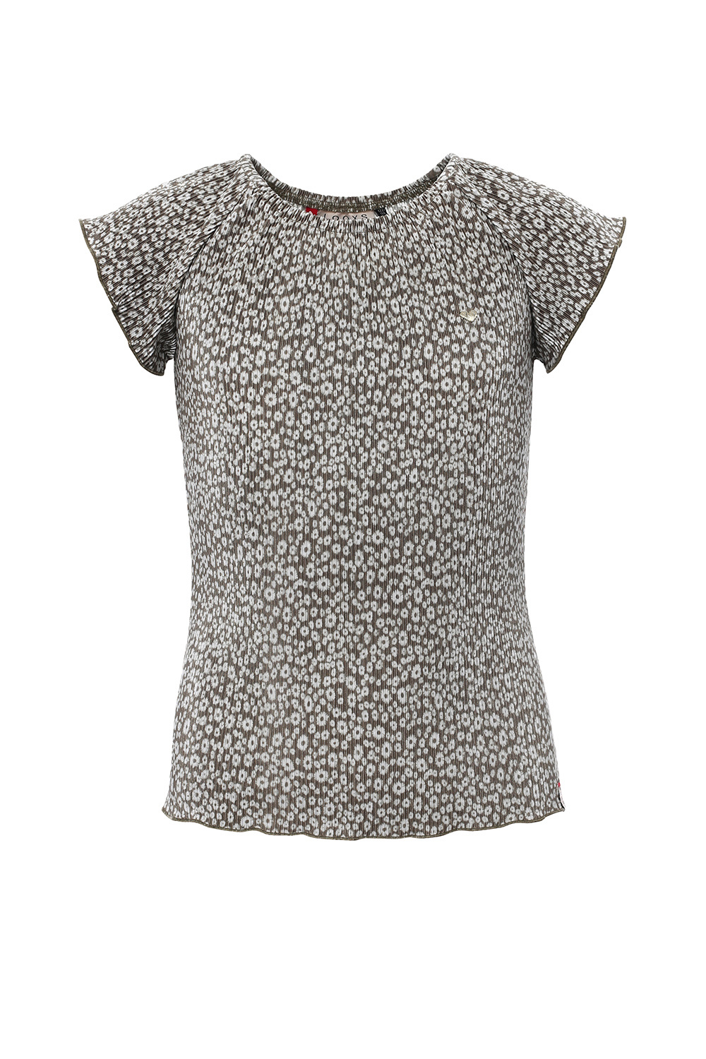 LOOXS Little Meisjes top plisse - Daisy AO LOOXS Little Meisjes top plisse - Daisy AO