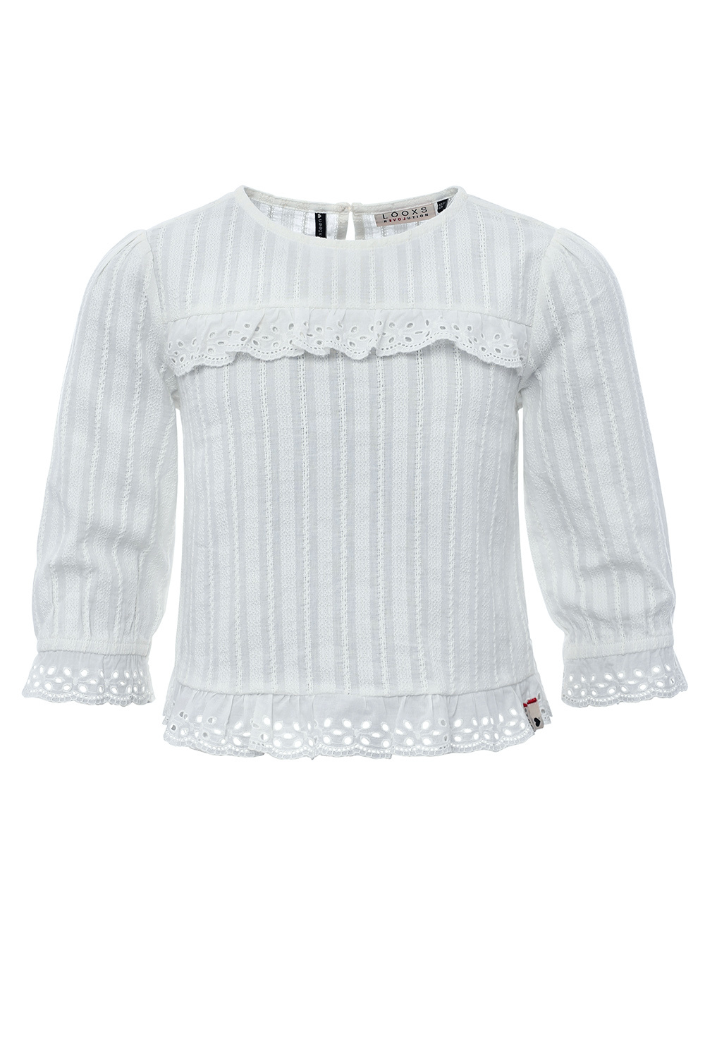 LOOXS 10sixteen Meisjes blouse - Wit LOOXS 10sixteen Meisjes blouse - Wit