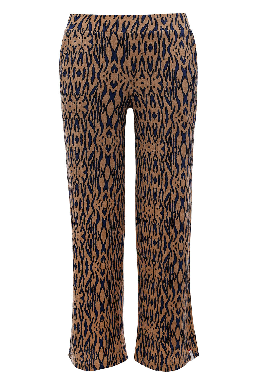LOOXS 10sixteen Meisjes broek crinkle - Wood print LOOXS 10sixteen Meisjes broek crinkle - Wood print