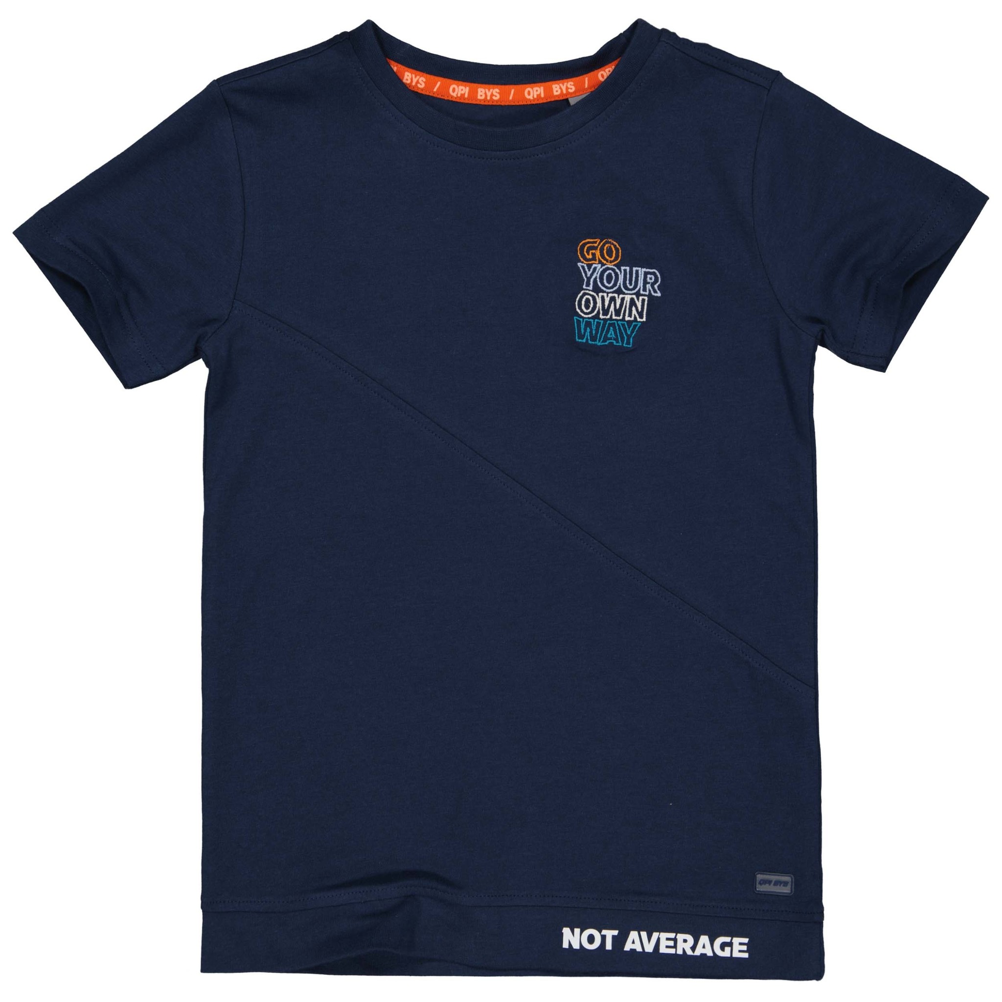 Quapi Jongens t-shirt - Matti - Donker blauw Quapi Jongens t-shirt - Matti - Donker blauw