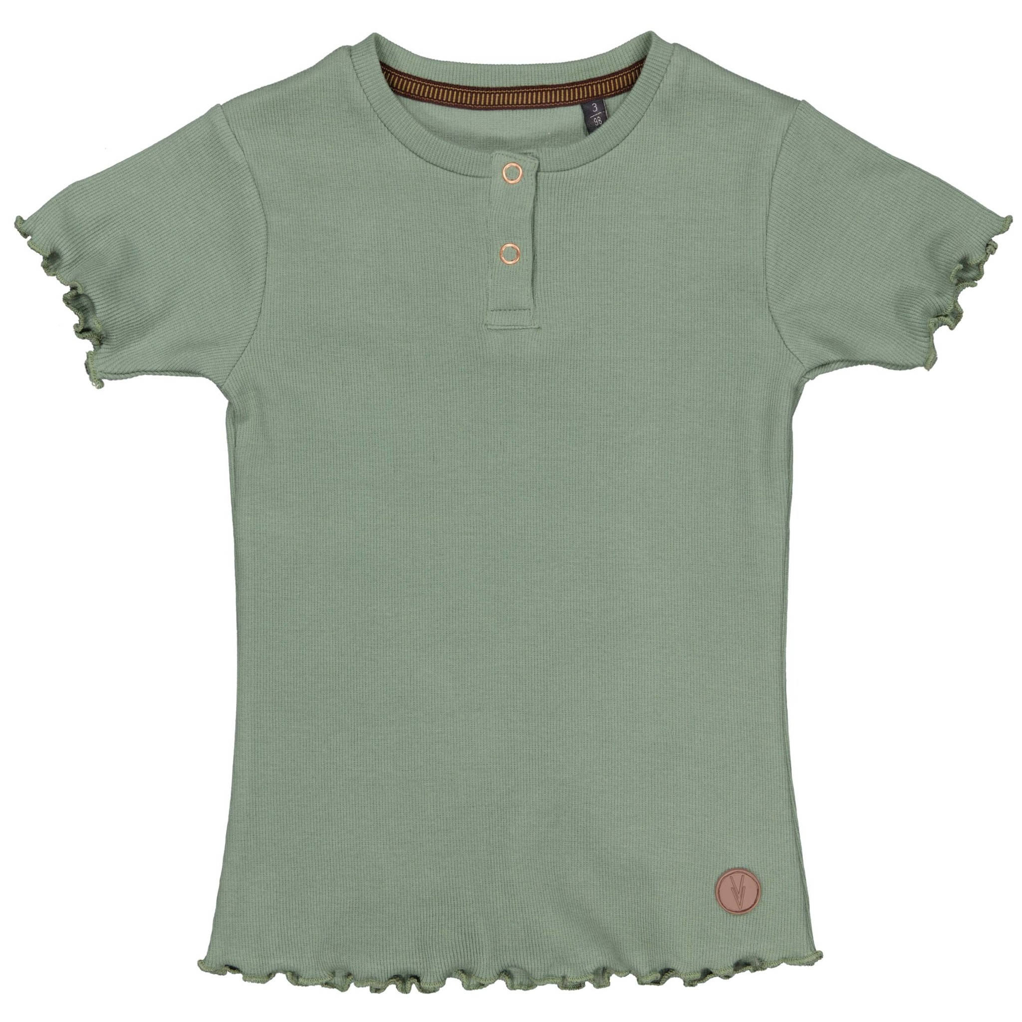 LEVV Little Meisjes t-shirt - Vaya - Lily groen LEVV Little Meisjes t-shirt - Vaya - Lily groen