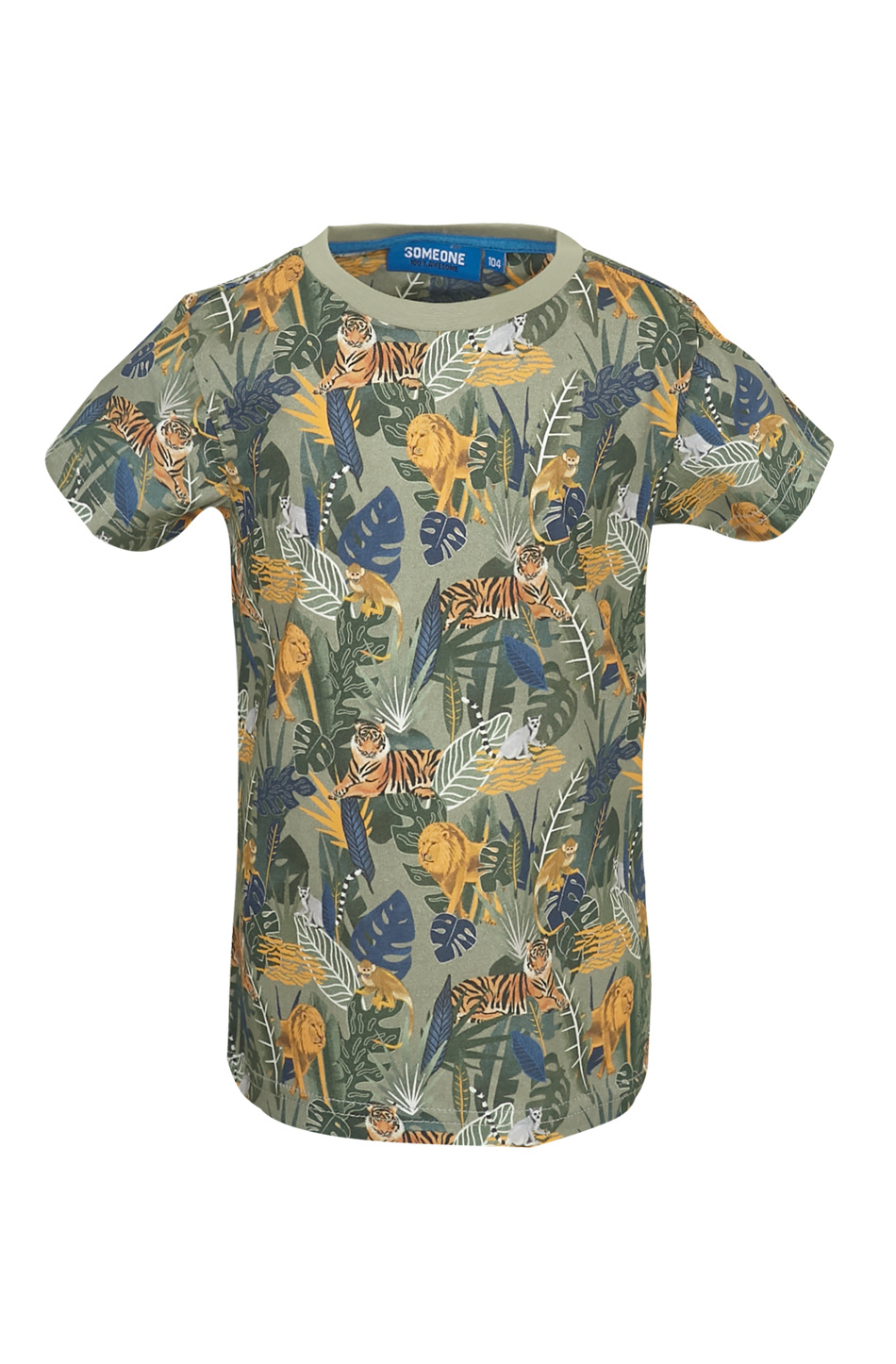 Someone Jongens t-shirt - Tanza - Licht khaki Someone Jongens t-shirt - Tanza - Licht khaki