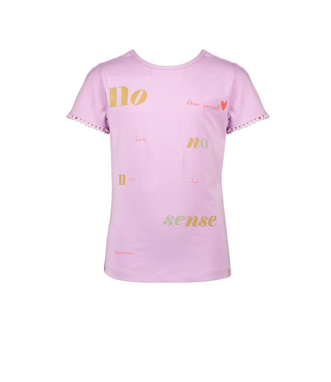 NoNo Meisjes - t-shirt Kamsi - Lillies 'n Roses