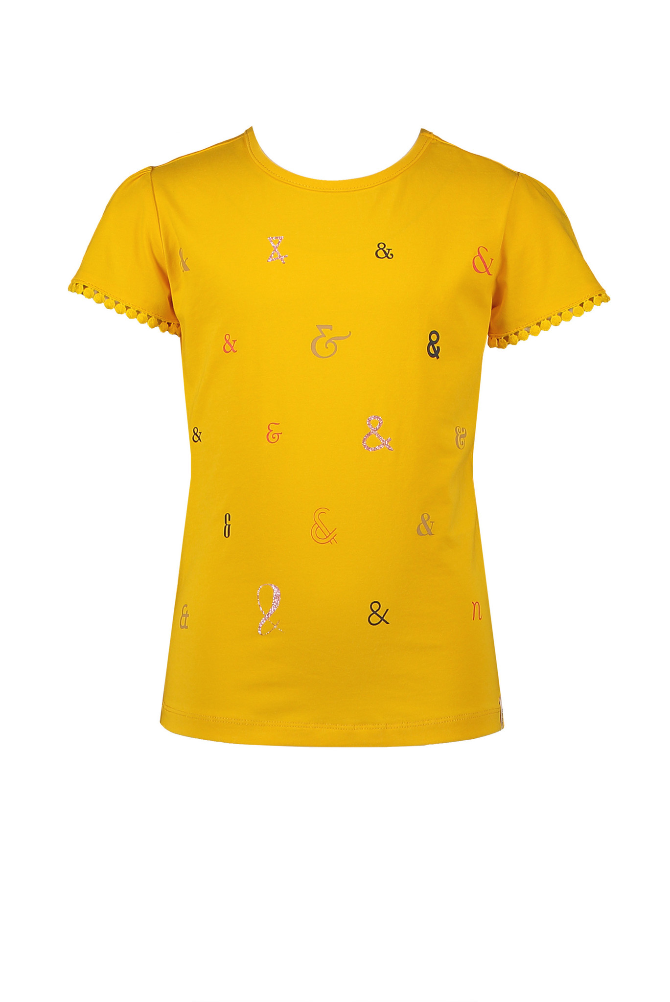 NoNo meisjes shirt N202-5401/507 geel
