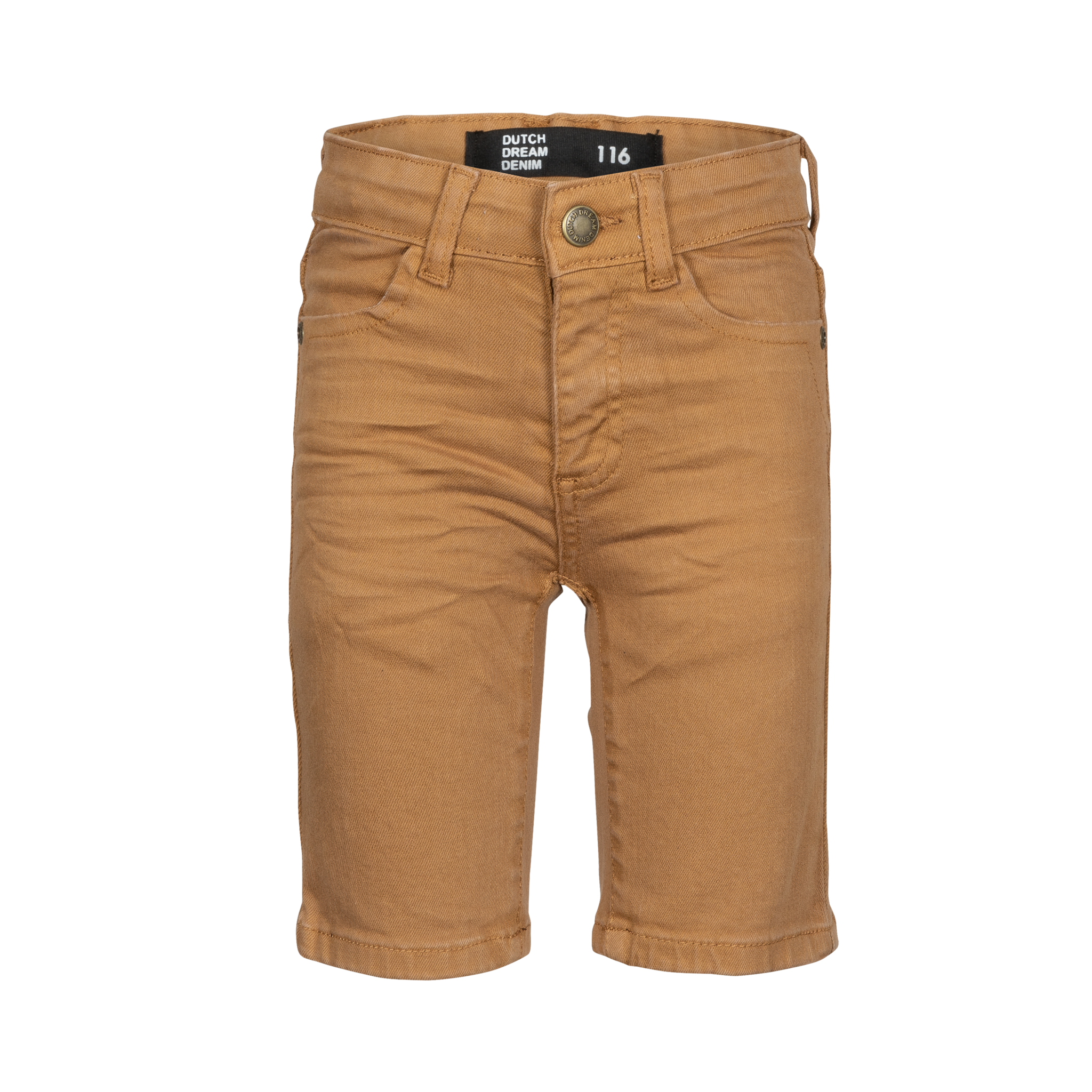 Dutch Dream denim Jongens jeans short extra slim fit - ACHA - Bruin Dutch Dream denim Jongens jeans short extra slim fit - ACHA - Bruin