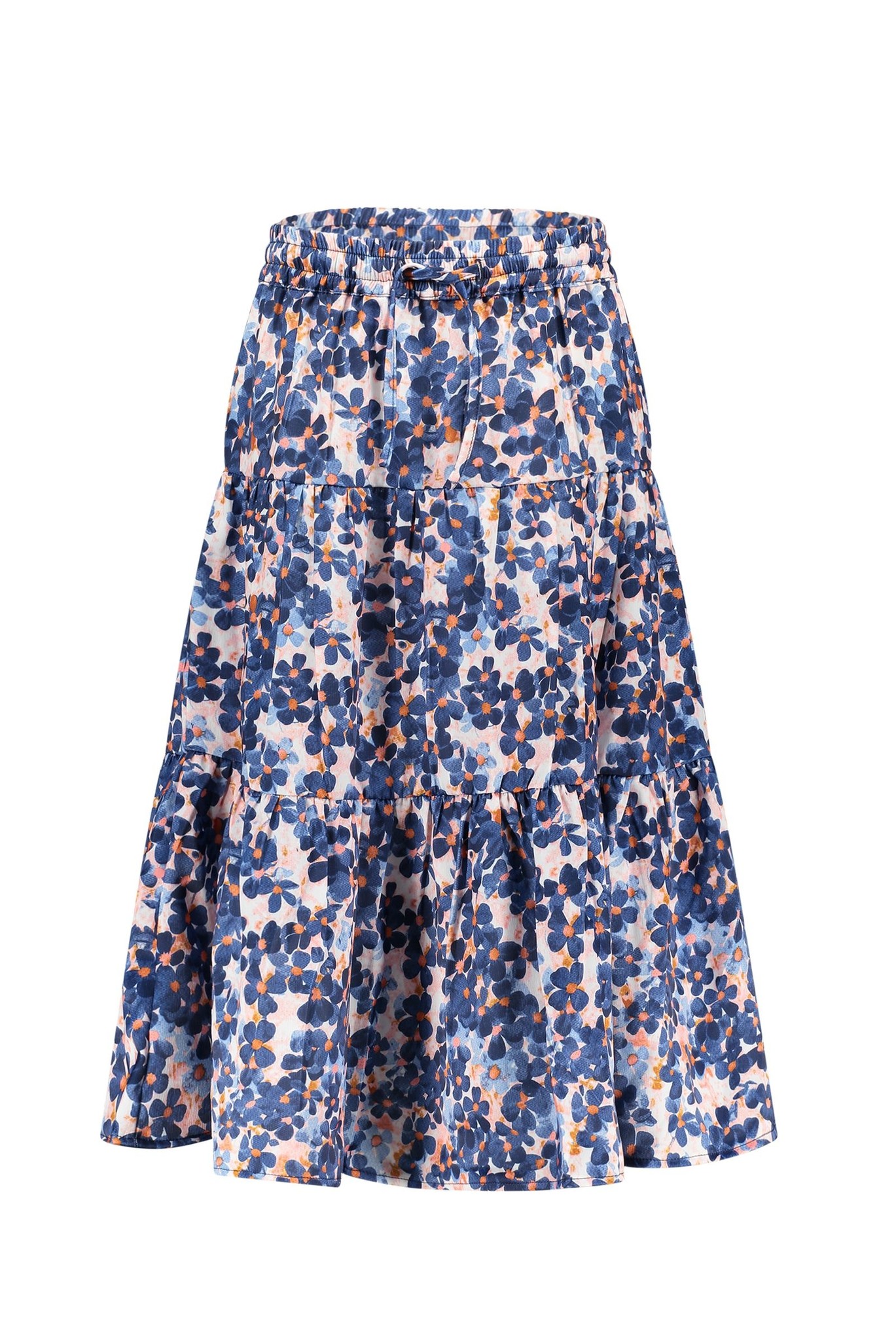 B.Nosy Meisjes midi rok AOP - Floral AOP B.Nosy Meisjes midi rok AOP - Floral AOP