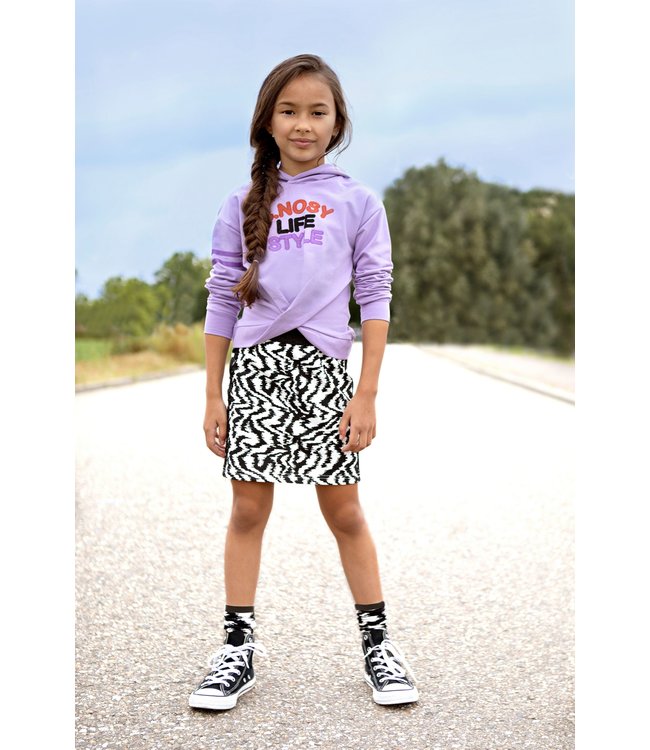 B.Nosy Meisjes rok AOP - Zebra Banana