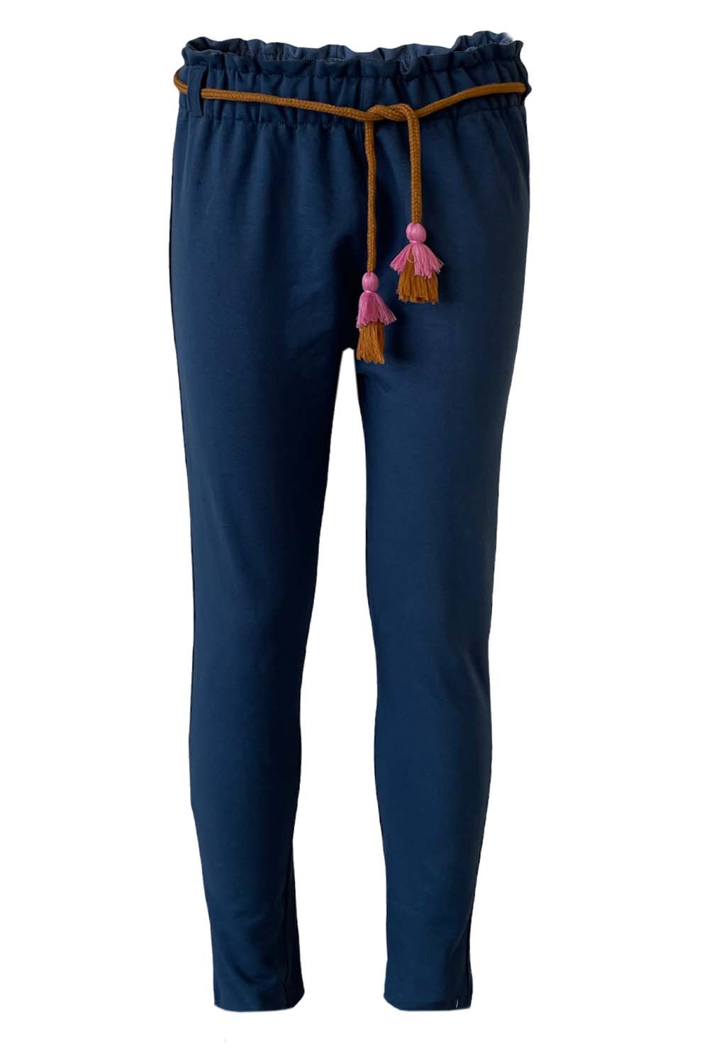 Topitm meisjes joggingbroek Lola Crown Blue