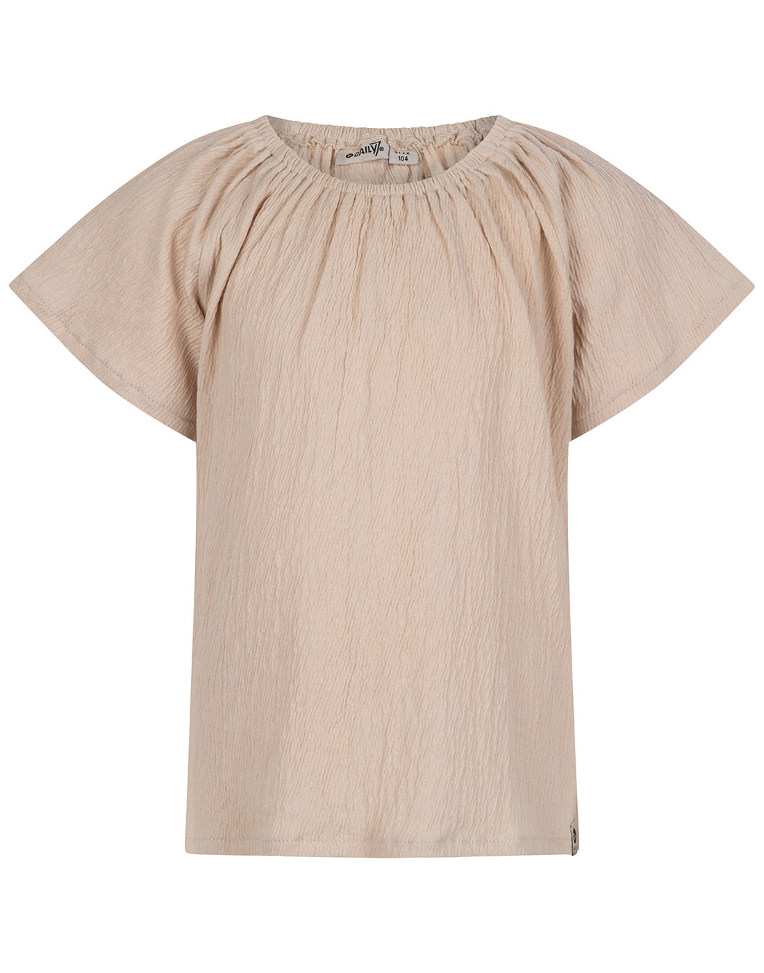Daily7 Meisjes t-shirt - Light Sand Daily7 Meisjes t-shirt - Light Sand