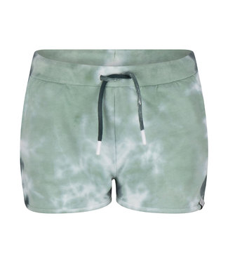 Indian Blue Jeans Meisjes short tie-dye - Forest groen