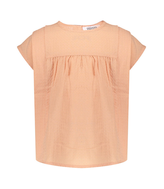 Frankie & Friends Meisjes shirt - Bumblebee B - Beach blush