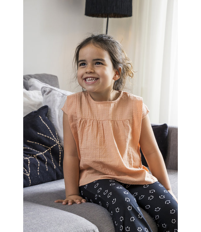 Frankie & Friends Meisjes shirt - Bumblebee B - Beach blush
