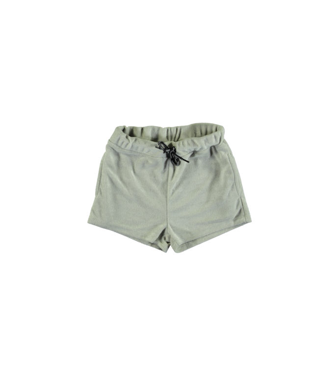 SUPERREBEL Meisjes short Solana - Licht grijs