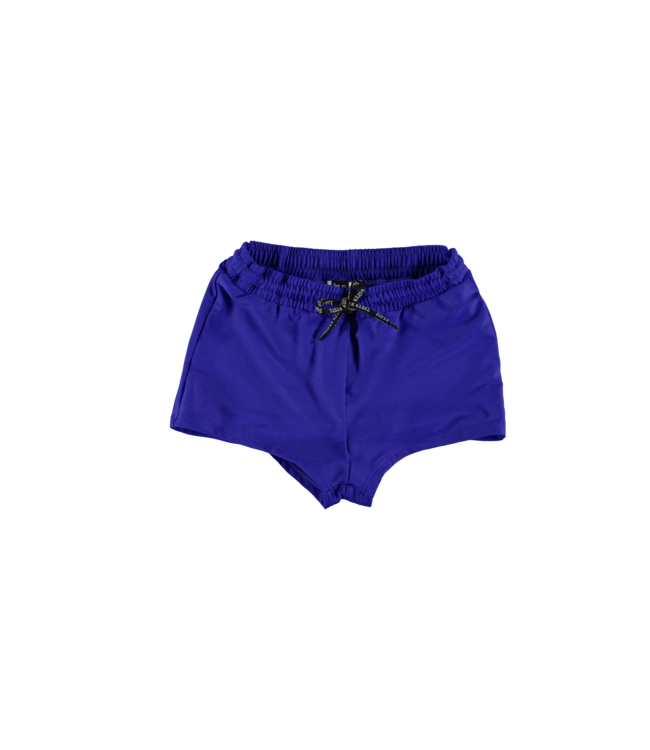 SUPERREBEL Meisjes short sportief Holy - Helder blauw