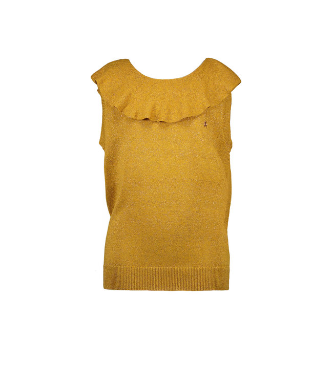 Like Flo Meisjes top gebreid - Bronz