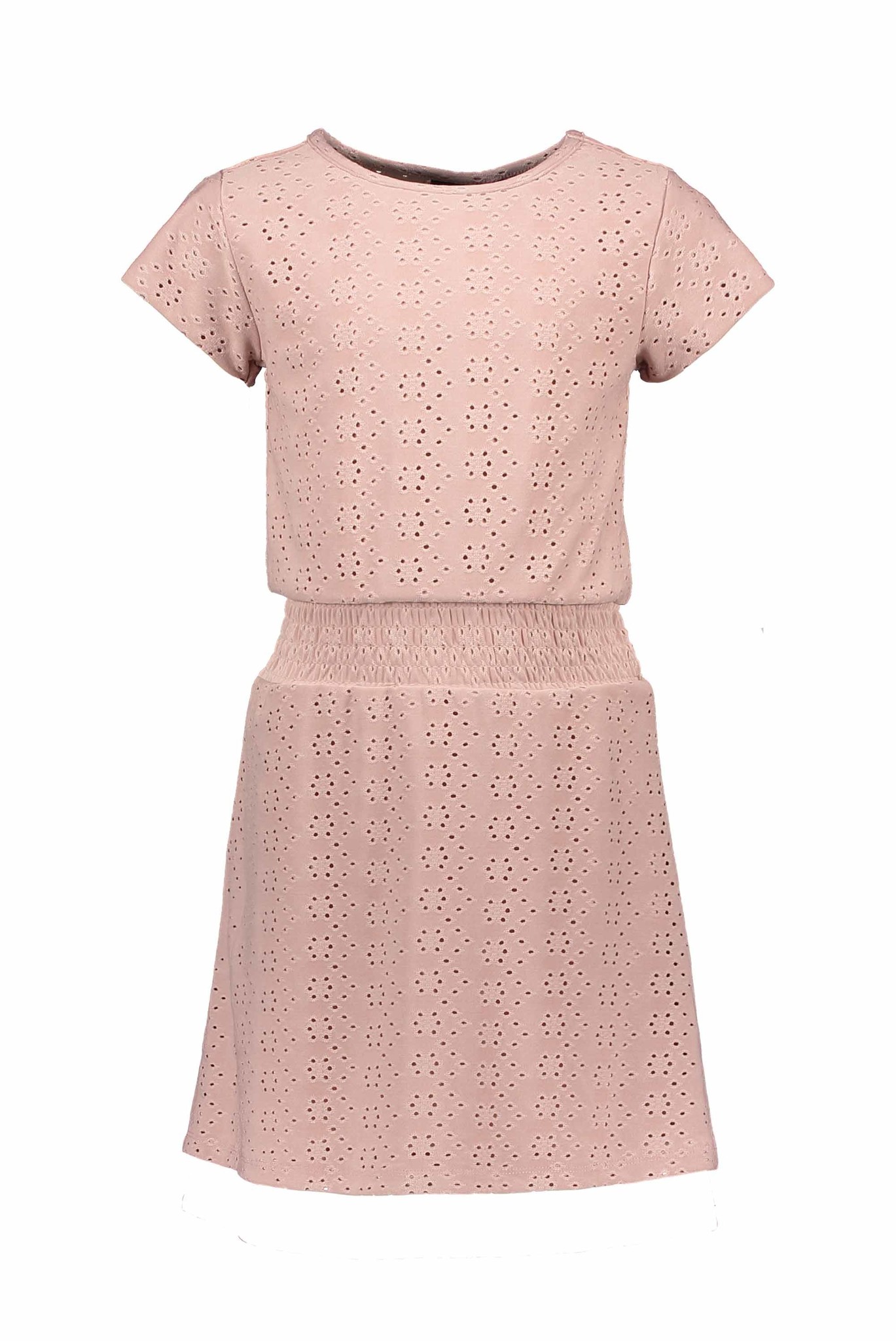 Like Flo Meisjes jurk smock - Mud Like Flo Meisjes jurk smock - Mud