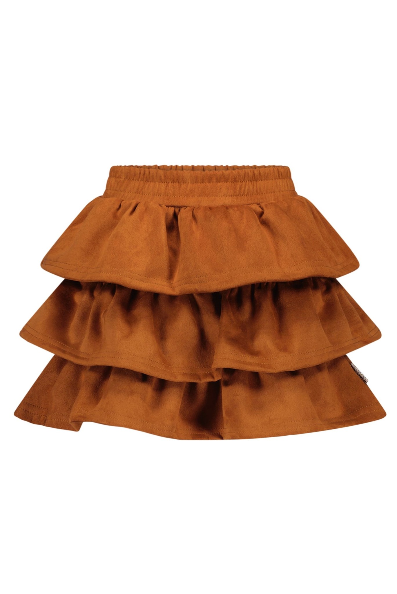 B.Nosy Meisjes rok suede 3-laags - Caramel B.Nosy Meisjes rok suede 3-laags - Caramel