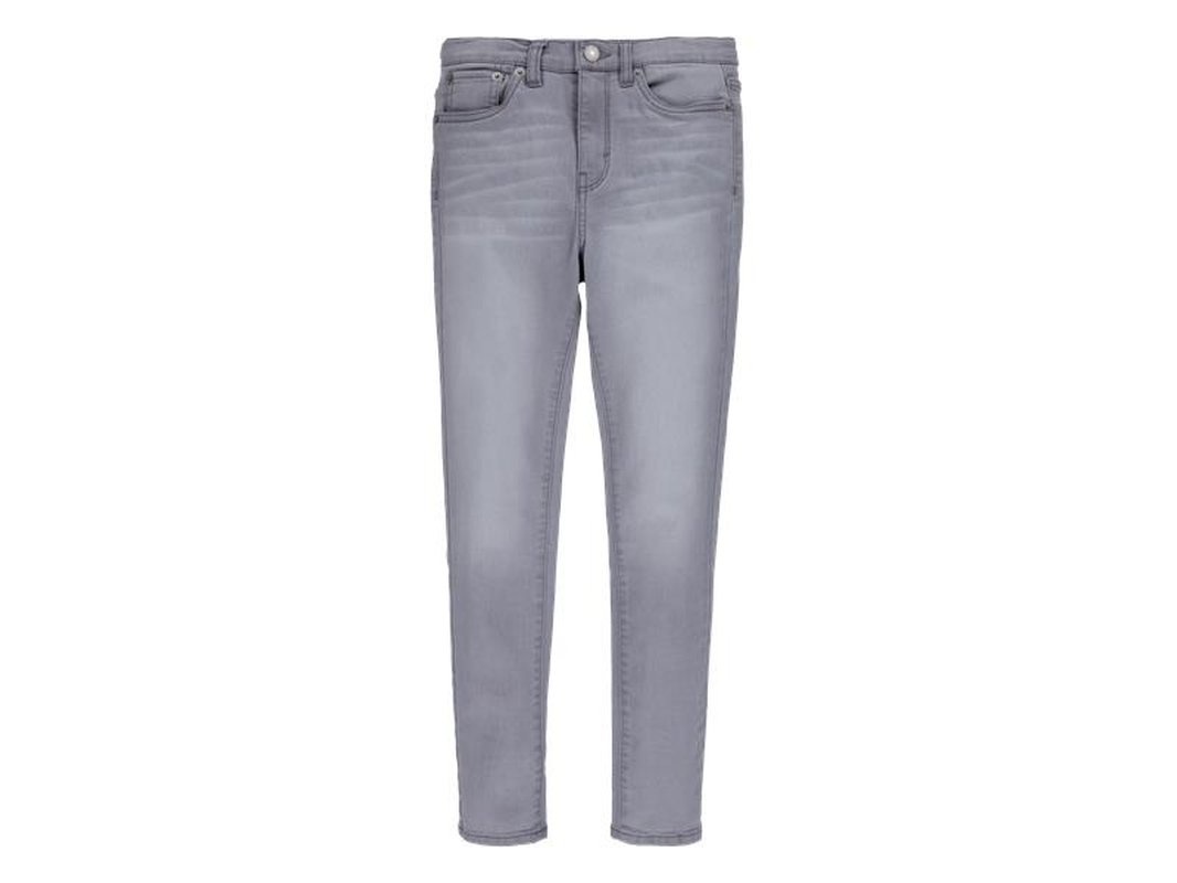 LEVI'S Meisjes - Jeans broek - high rise super skinny - Grijs